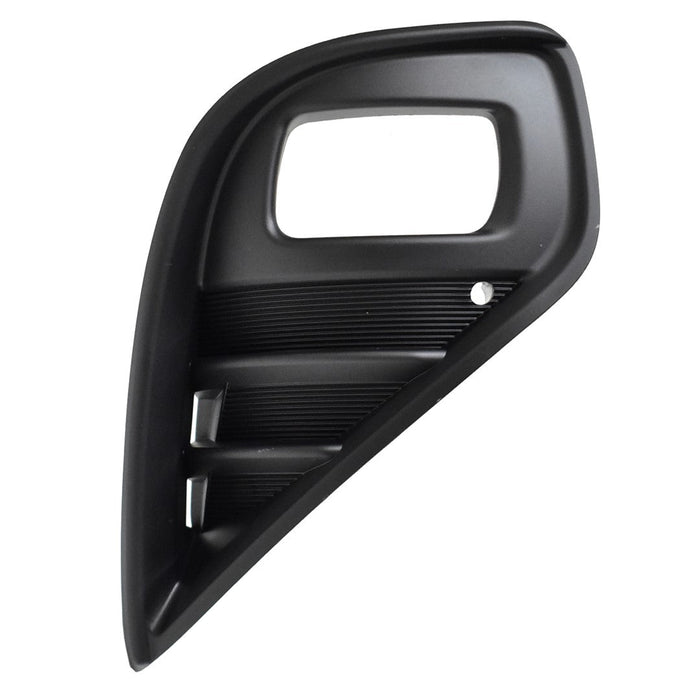 Toyota Highlander Front CAPA Certified Passenger Side Bumper Insert Fog Lamp Bezel For Use W/Fog Lamps - TO1039239C