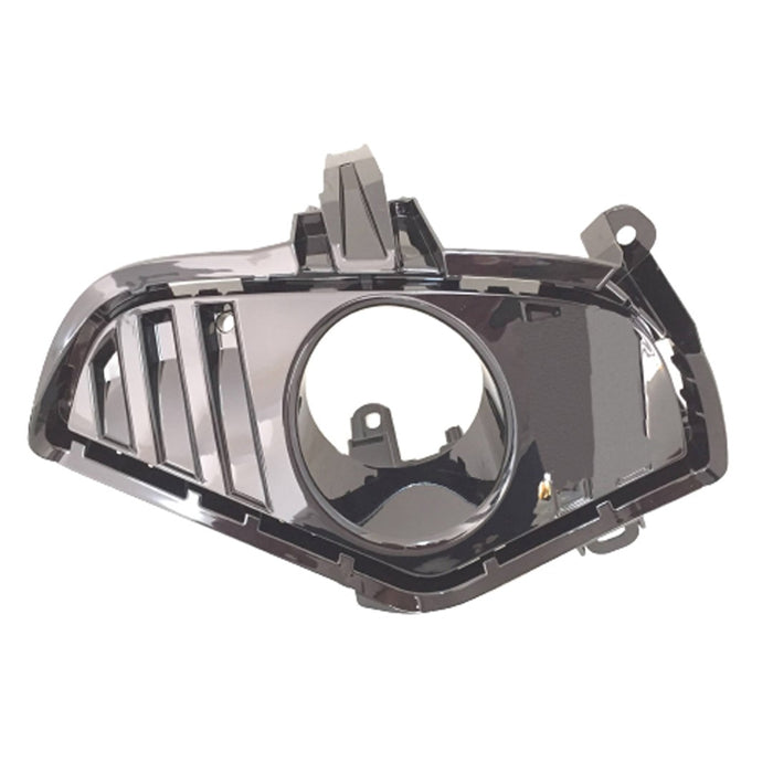 Toyota RAV4 Hybrid LE/Hybrid Limited/Hybrid XLE/Hybrid XLE Premium/Hybrid XSE Front Passenger Side Bumper Insert Fog Lamp Bezel For Use W/Fog Lamps Piano - TO1039258