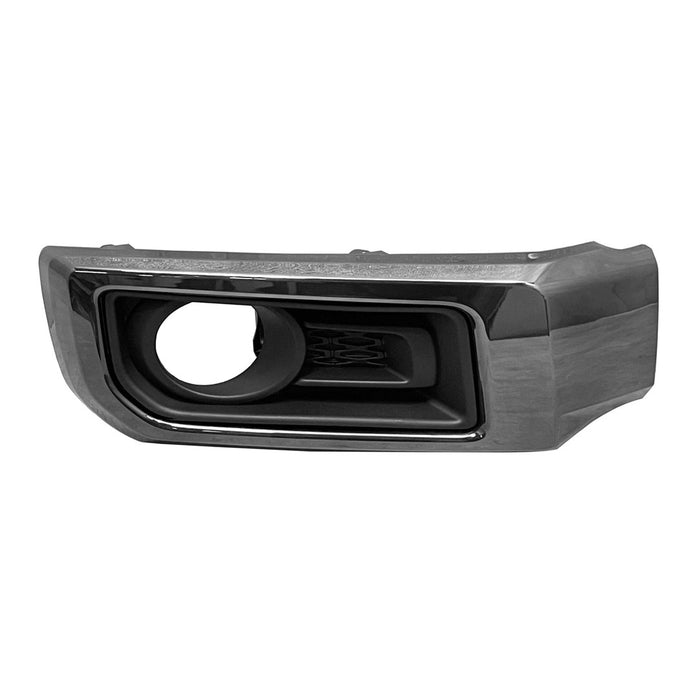 Toyota 4Runner Front Passenger Side Bumper Insert Fog Lamp Bezel W/Nightshade Edition - TO1039259