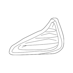 Front Passenger Side Bumper Insert image