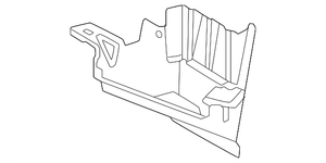 Front Driver Side Bumper Molding image