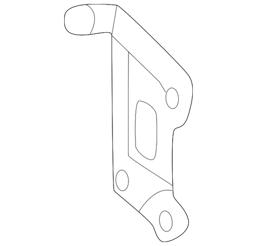 Toyota Sequoia/Tundra Side Rail Plate Bumper Support - TO1062120