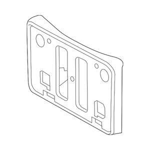 Front License Plate Bracket image