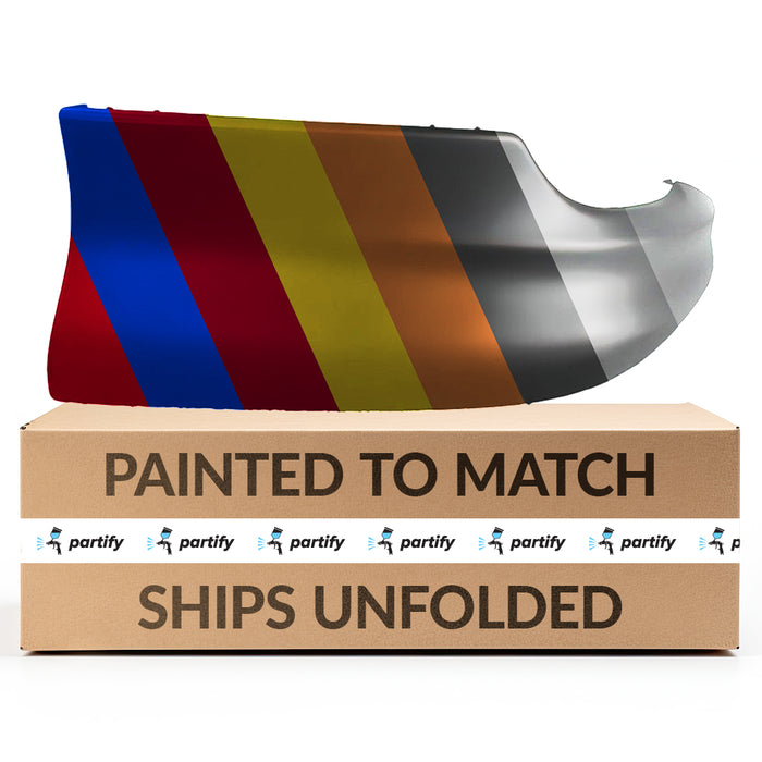 Parachoques delantero del lado del pasajero con certificación CAPA para Toyota Corolla Sedán - TO1093109C