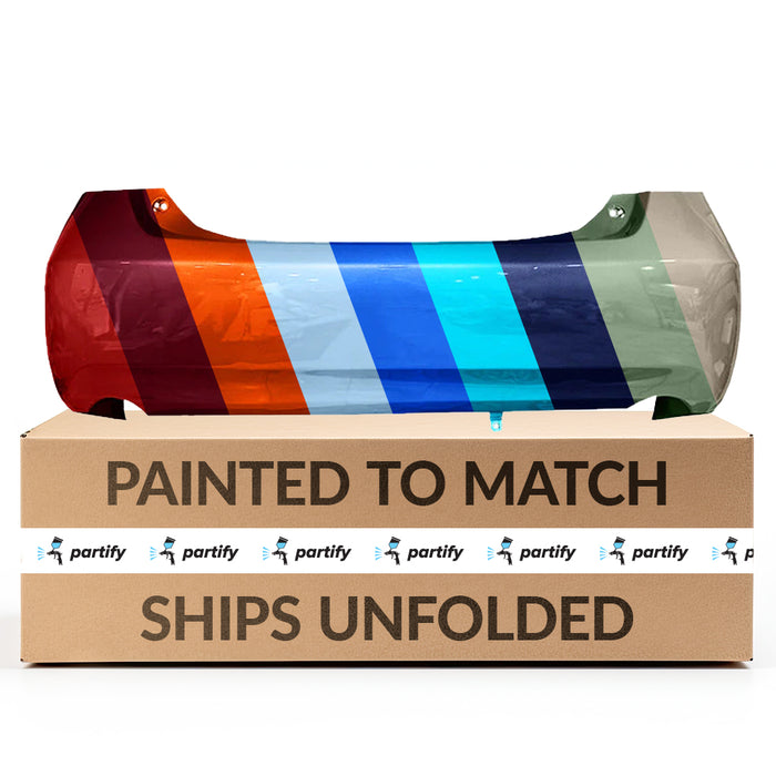 Toyota Camry Base/LE/XLE V6 Engine CAPA Certified Rear Bumper - TO1100244C