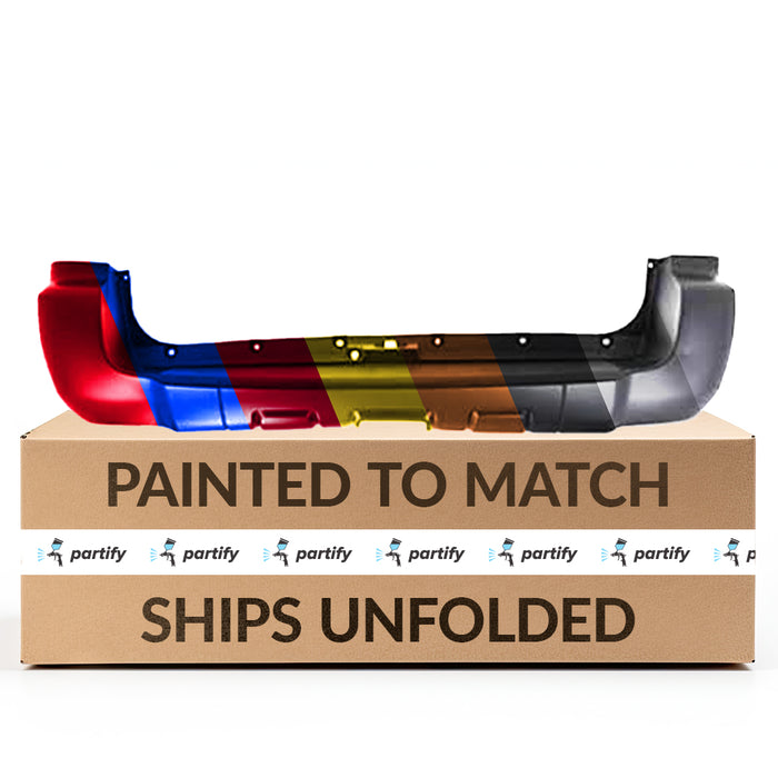 Parachoques trasero con recorte para enganche de remolque para Toyota 4Runner - TO1100253