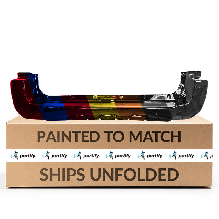 Toyota 4Runner CAPA Certified Rear Bumper Without Trailer Hitch Cutout - TO1100254C