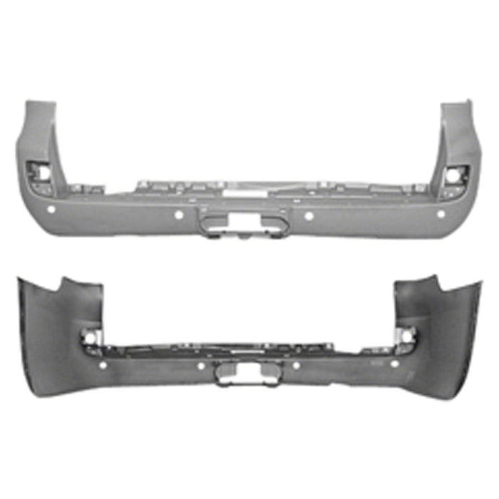 Lexus LX570/Toyota Land Cruiser CAPA Certified Rear Bumper W/Back Up Sensors - TO1100263C