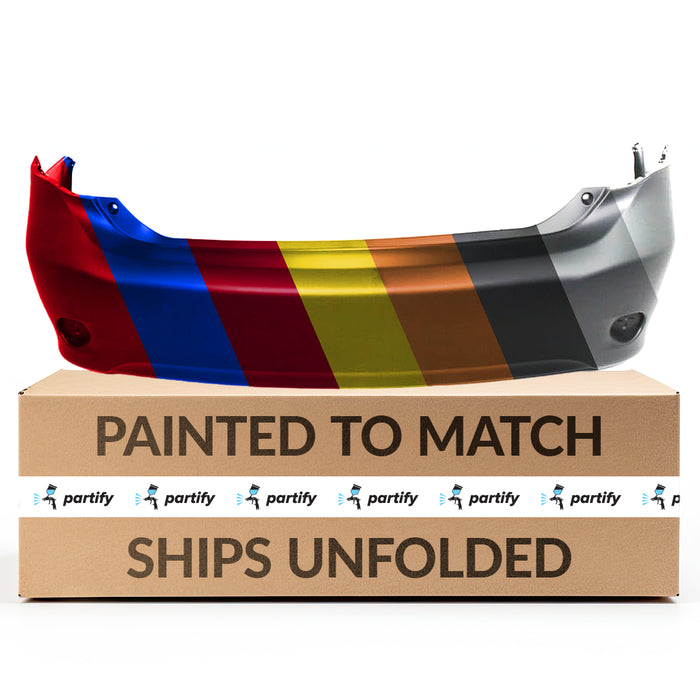 Toyota Corolla Sedan Rear Bumper Without Spoiler Holes For Japan Manufactured Models - TO1100268