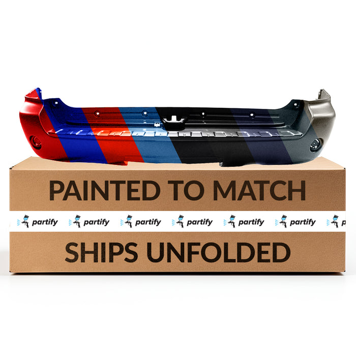 Toyota Sequoia CAPA Certified Rear Bumper Without Sensor Holes - TO1100269C