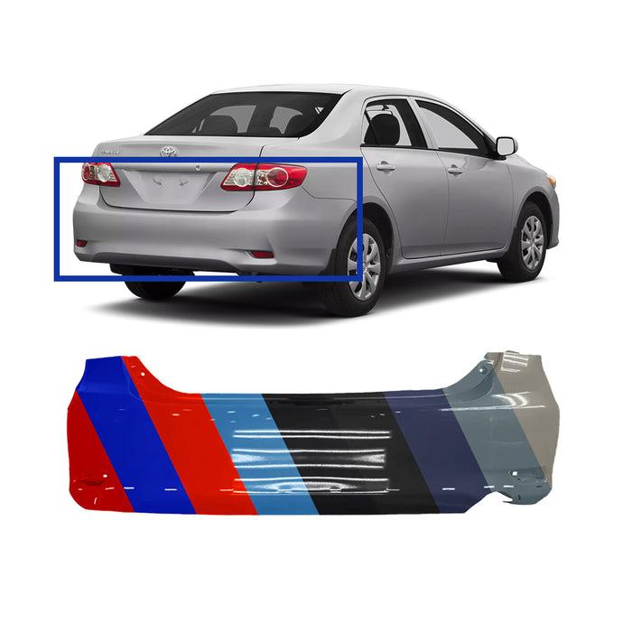 Toyota Corolla S/XRS CAPA Certified Rear Bumper - TO1100288C