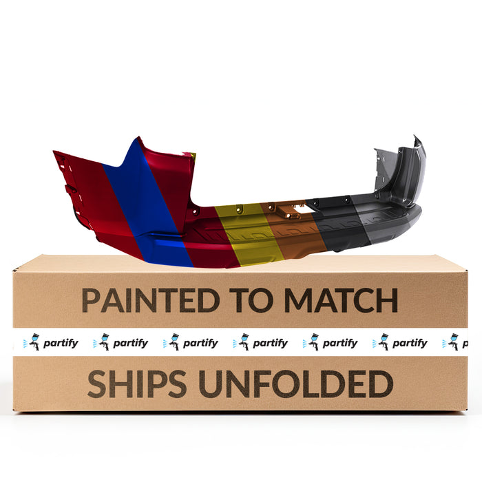 Toyota 4Runner Rear Bumper W/O Appearance Pkg W/O Park Assist W/Chrome Trim 2.7L L4 - TO1100291