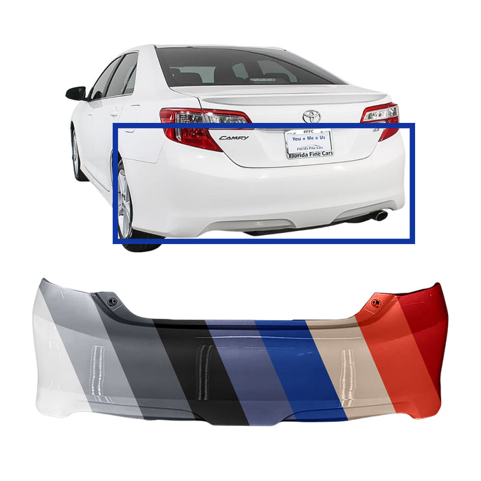 Toyota Camry SE CAPA Certified Rear Bumper - TO1100297C