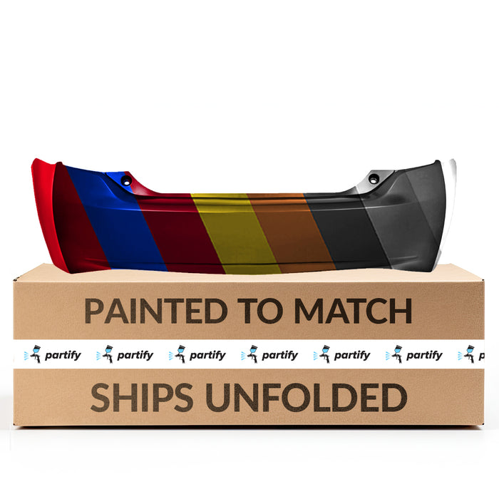 Toyota Prius CAPA Certified Rear Bumper Without Spoiler Holes - TO1100303C