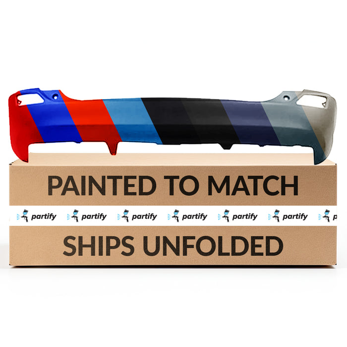 Toyota RAV4 CAPA Certified Rear Bumper Without Sensor Holes - TO1100306C