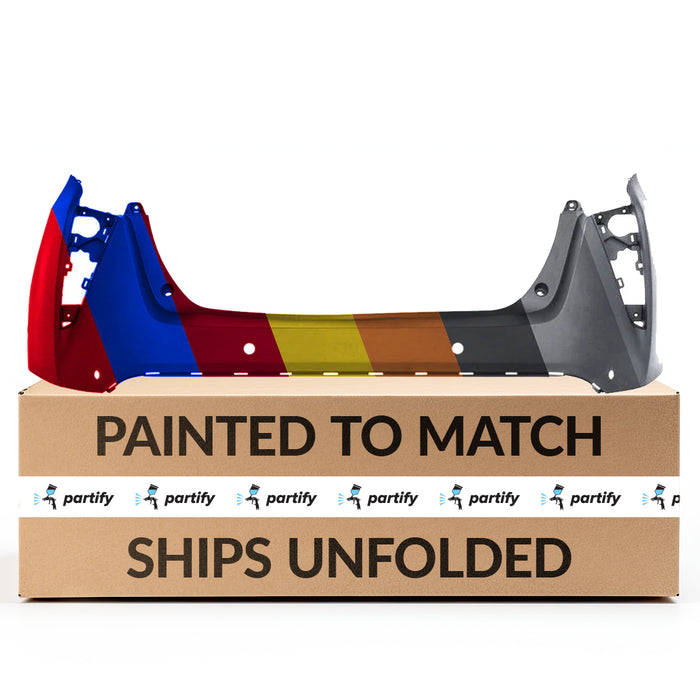 Toyota Prius CAPA Certified Rear Bumper With Sensor Holes - TO1100320C