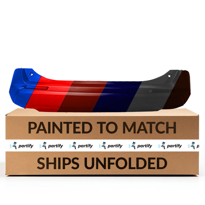 Toyota RAV4 OEM Rear Bumper Without Sensor Holes - 521590R160