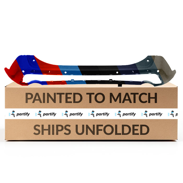 Parachoques trasero nuevo para Toyota Rav 4 Adventure/Trail/Trd/Limited con orificios para sensores y para usar con parte inferior independiente - TO1100349