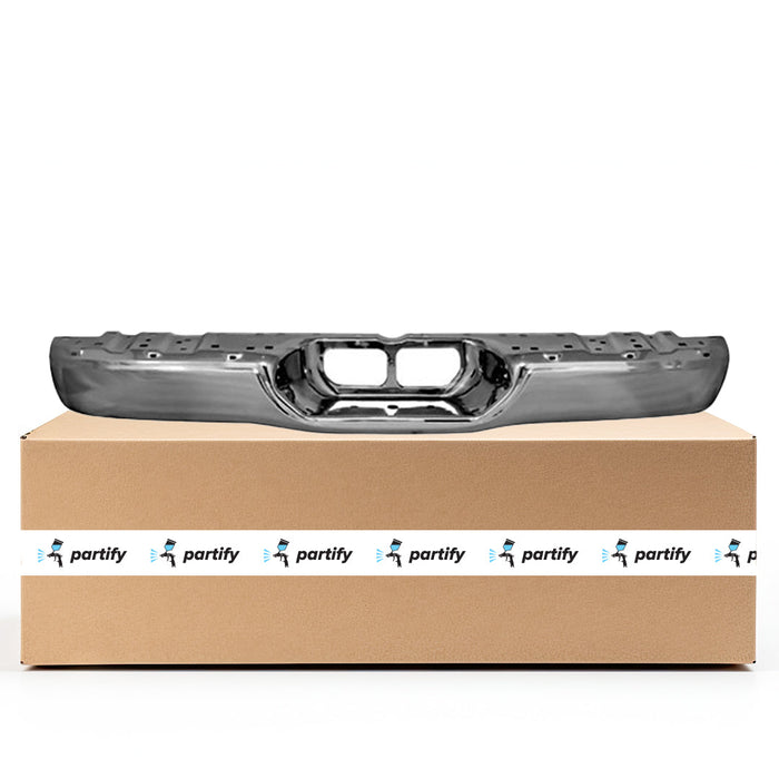 Toyota Tundra CAPA Certified Rear Bumper Face Bar W/Standard Bed Bright - TO1102229C