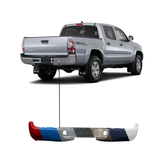To1004177 2005-2015 Toyota Tacoma Rear Bumper - TO1102241 — Partify