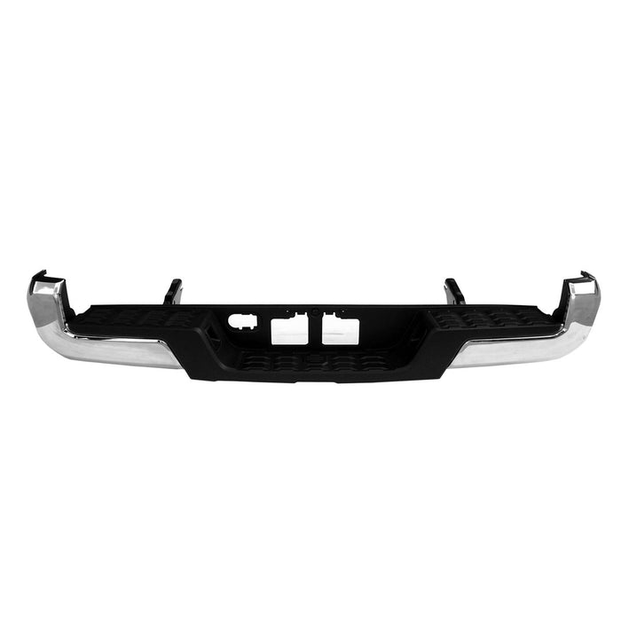 Toyota Tacoma Rear Bumper Assembly W/O Towing Hitch W/O Parking Assist Chrome - TO1103126