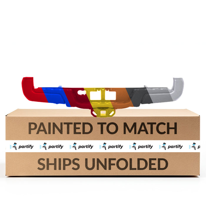 Toyota Tacoma CAPA Certified Rear Bumper Assembly Without Sensor Holes With Tow Hitch - TO1103128C