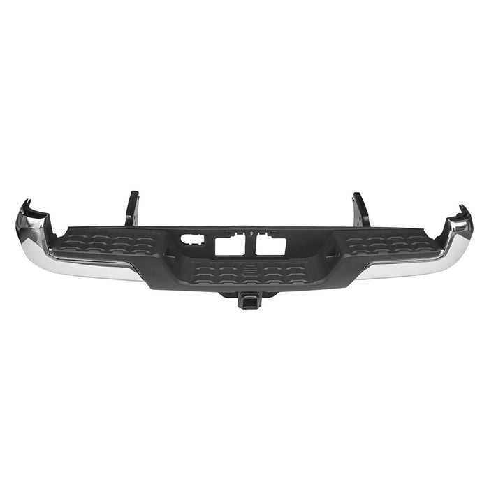 Toyota Tacoma Rear Bumper Assembly W/Towing Hitch W/O Parking Assist Chrome - TO1103129
