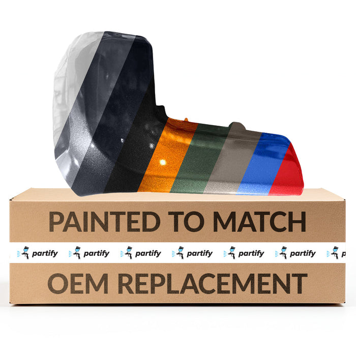 Parachoques trasero para Toyota Tacoma, lado del conductor, con certificación CAPA, sin orificios para sensores - TO1104133C