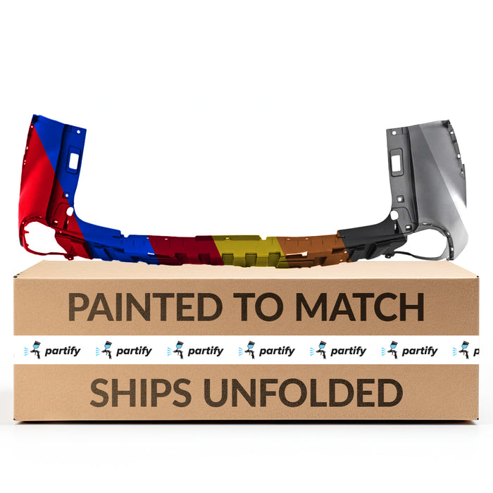 Toyota Sienna CAPA Certified Rear Upper Bumper - TO1114105C