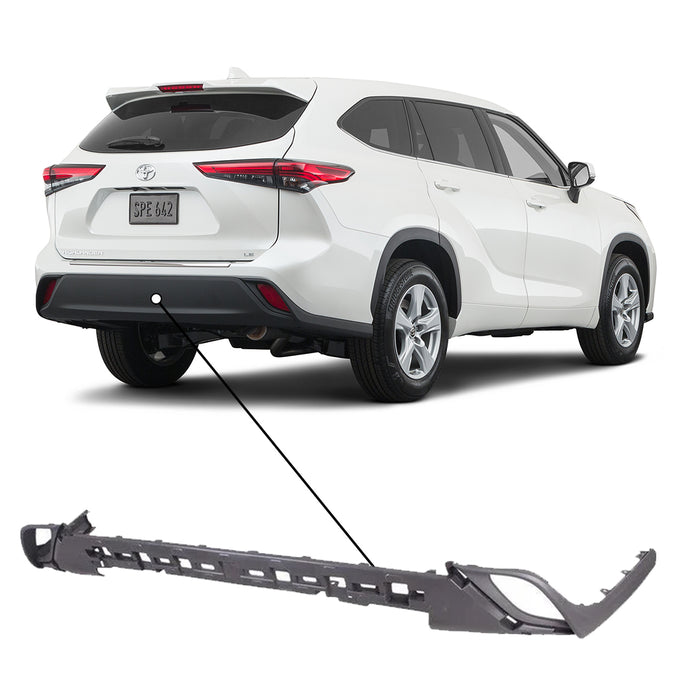 OEM 2020-2023 Toyota Highlander Rear Lower Bumper Reflectors Left & Right Side
