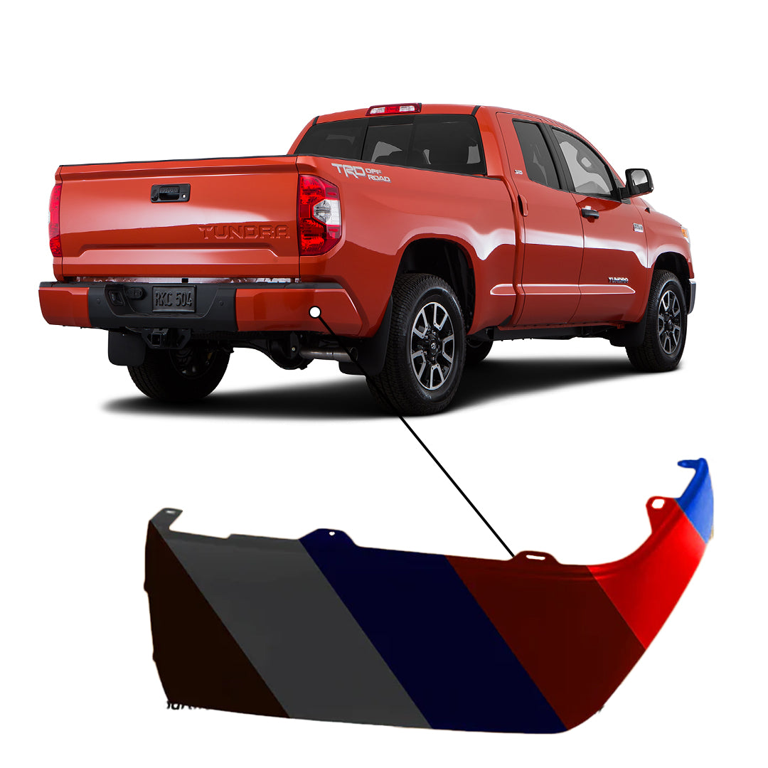 2014-2016 Toyota Tundra Passenger Side Rear Bumper End Without