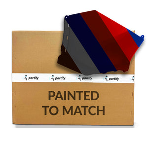 Extremo del parachoques del lado del pasajero trasero image