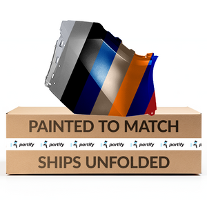 Extremo del parachoques del lado del pasajero trasero image