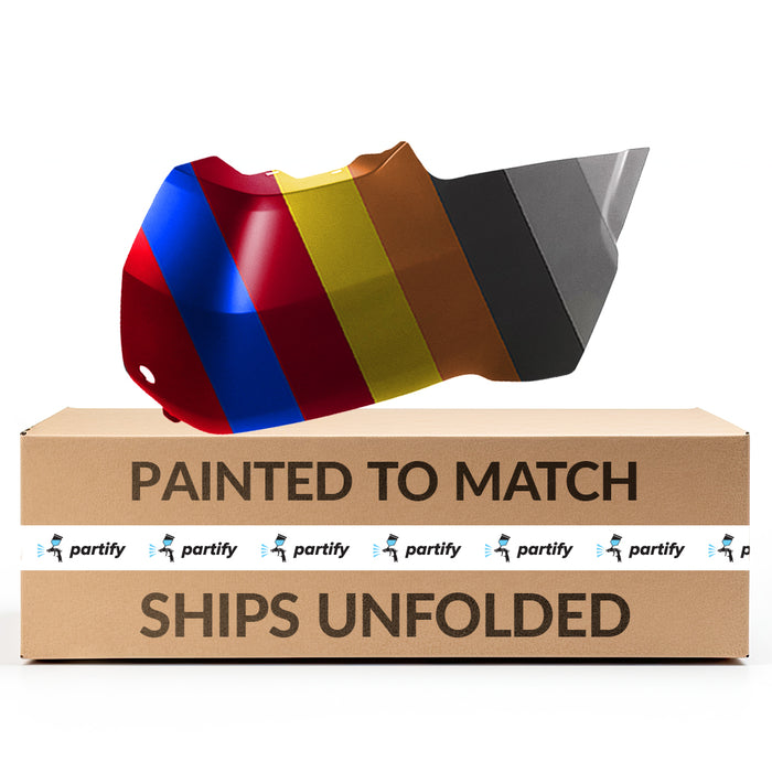 Parachoques trasero del lado del pasajero de Toyota Tundra sin molduras para aberturas de rueda y con sensores de estacionamiento - TO1117115