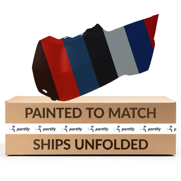 Toyota Tundra OEM W/ Flare Slots & W/ Park Assist Sensor Hole RT Rear bumper cover - 521610C900