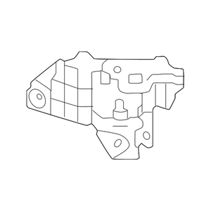 Rear Driver Side Bumper Support image