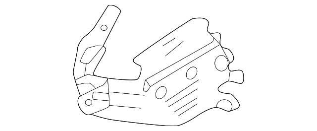 Toyota 4Runner Side Front Bumper Support - TO1142165