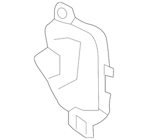 Rear Driver Side Bumper Bracket image