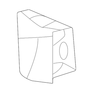 Rear Driver Side Bumper Impact Absorber image