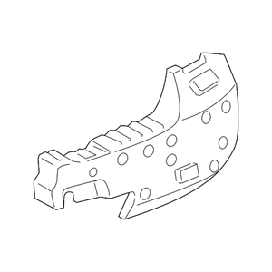 Rear Passenger Side Bumper Impact Absorber image