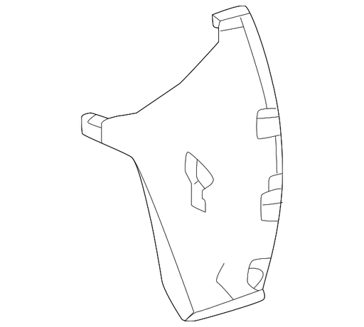 Toyota Prius/Prius Prime Seal Bumper to Body Filler Panel - TO1182133