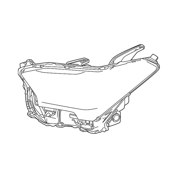 Toyota RAV4 Rear Driver Side Bumper to Body Filler Panel - TO1182139