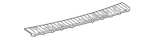 Toyota Land Cruiser Bumper Step Pad - TO1190104