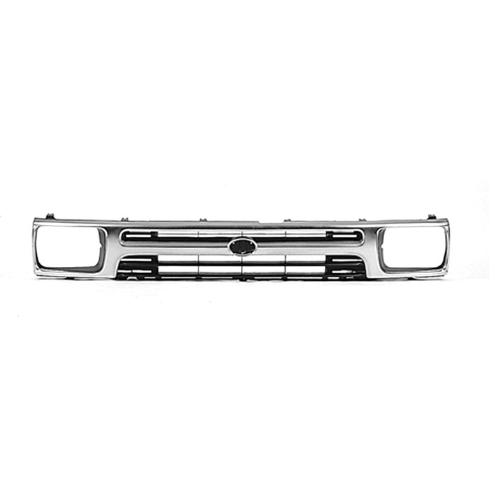 Toyota Pickup Grille Chrome Shell/Painted Insert Assembly - TO1200128