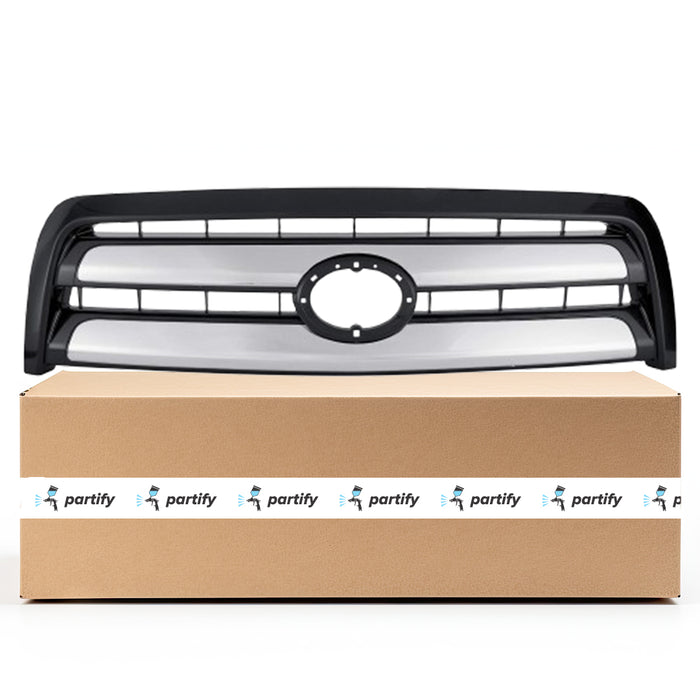 Toyota Tundra Pickup CAPA Certified Grille Chrome Black - TO1200262C