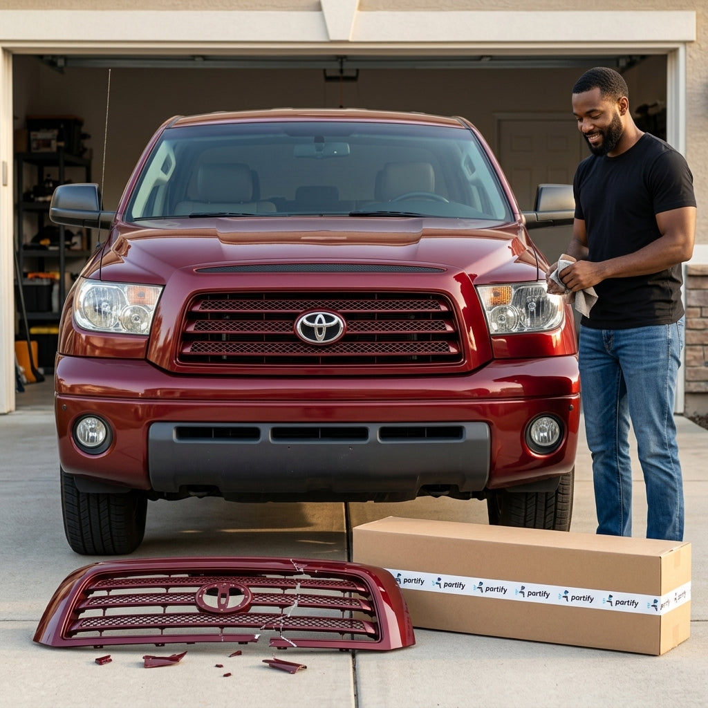 2007-2009 Toyota Tundra Grille - TO1200300 — Partify