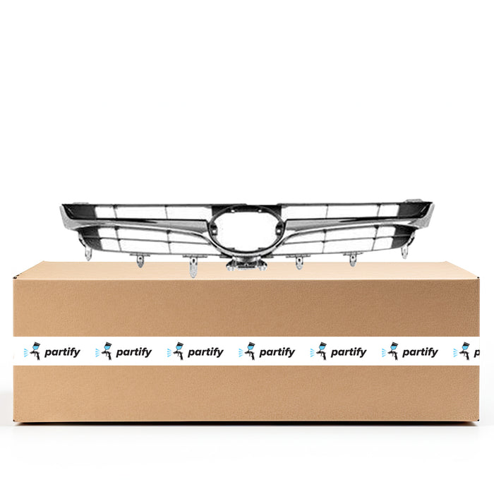 Toyota Camry Hybrid Grille Black With Smoked Chrome Moulding Se - TO1200388