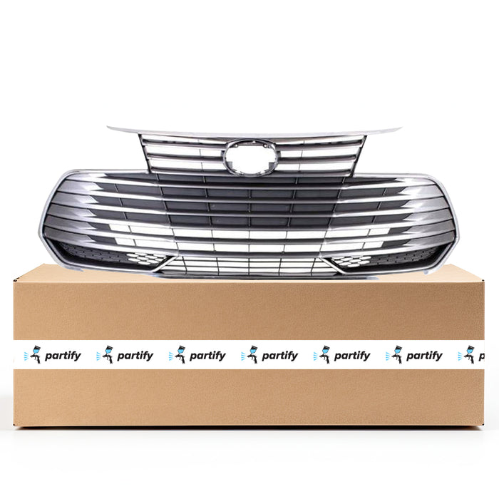 Toyota Avalon OEM Grille Silver Gray Without Sensor/Camera Limited/XLE Models(Bar Style) - 5310207070