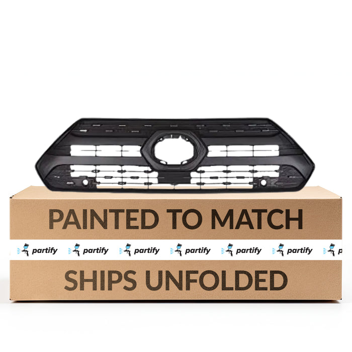 Toyota RAV4 Grille Double Bar Pattern With Sensor Without Camera For Adventure/Trd/Trail - TO1200446