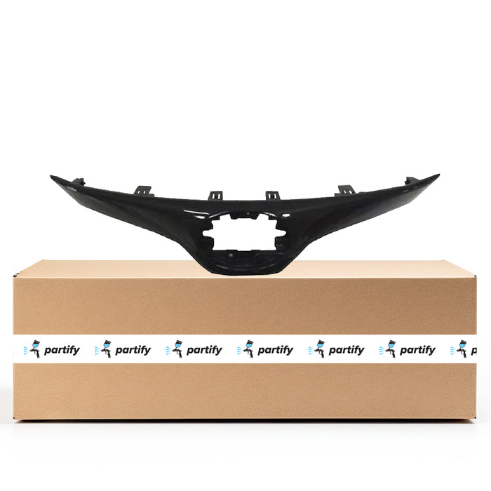 Toyota Corolla Hatchback Grille Moulding Upper Bright Black - TO1200450